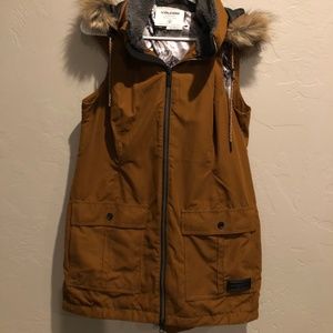Volcom Longhorn Insulated Vest Gold  - Size M